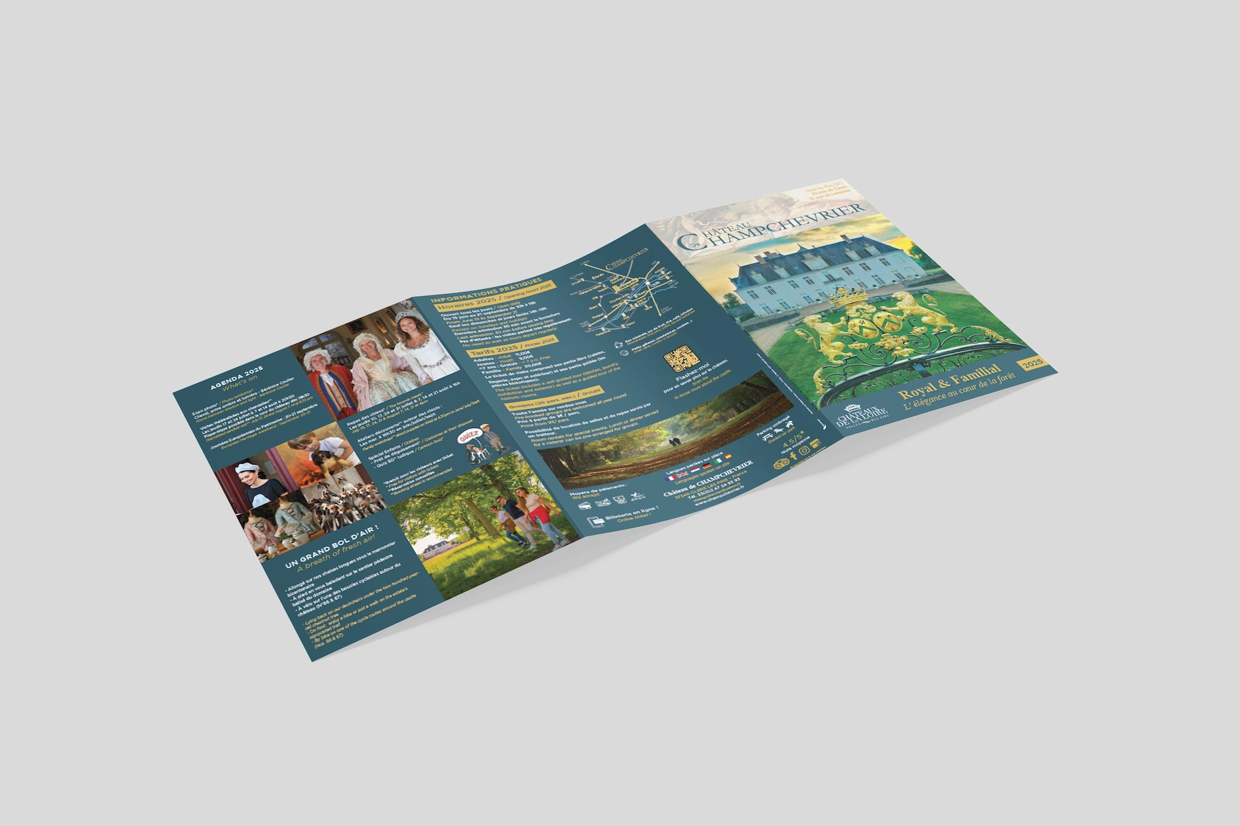 Dos brochure Château de Champchevrier