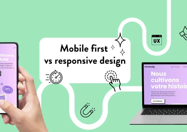 Mobile first vs responsive design - Agence Romanesko Orléans